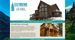 Desktop Screenshot of extloghomes.com